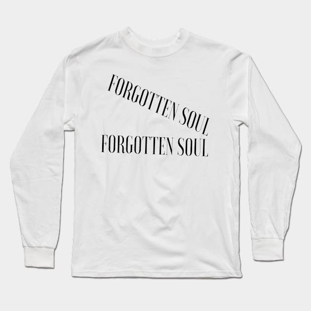 Forgotten Soul Long Sleeve T-Shirt by BRIJLA